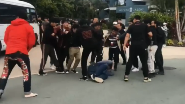 Film crew with popular Chinese boy band, Nine Percent, get into brawl with fans in Australia - Sputnik International