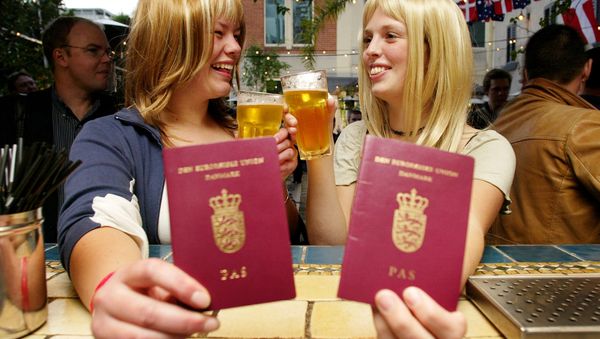 Danish passports (File) - Sputnik International