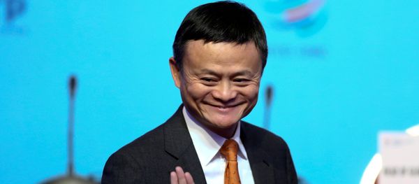 Alibaba Group Executive Chairman Jack Ma gestures as he attends the 11th World Trade Organization's ministerial conference in Buenos Aires Alibaba Group Executive Chairman Jack Ma gestures as he attends the 11th World Trade Organization's ministerial conference in Buenos Aires - Sputnik International