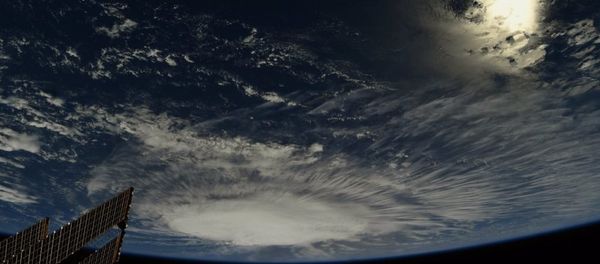 satellite image of Hurricane Florence Sept. 2018 satellite image of Hurricane Florence Sept. 2018 - Sputnik International