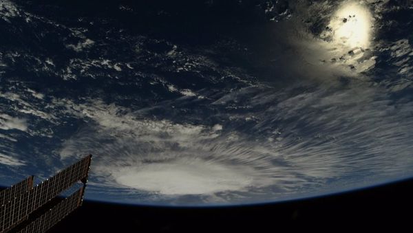 satellite image of Hurricane Florence Sept. 2018 - Sputnik International
