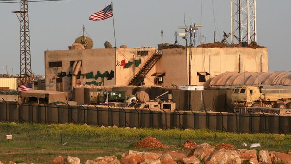 US military base in the al-Asaliyah village US military base in the al-Asaliyah village - Sputnik International