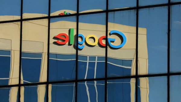 The Google logo is shown reflected on an adjacent office building in Irvine, California, U.S. August 7, 2017 The Google logo is shown reflected on an adjacent office building in Irvine, California, U.S. August 7, 2017 - Sputnik International