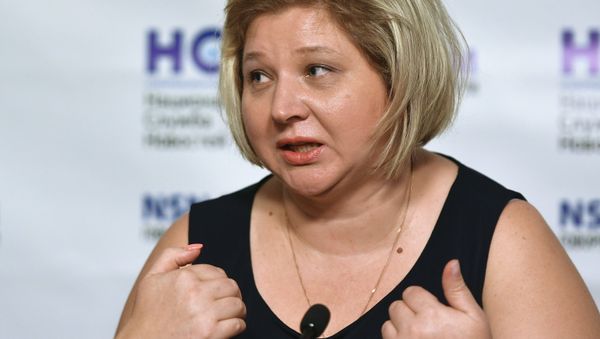 Viktoria Skripal, niece of Sergei Skripal, speaks during a news conference in Moscow, Russia, Thursday, Sept. 6, 2018 - Sputnik International