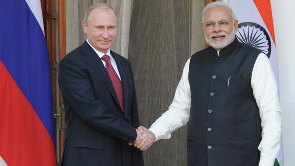 Vladimir Putin's official visit to India Vladimir Putin's official visit to India - Sputnik International