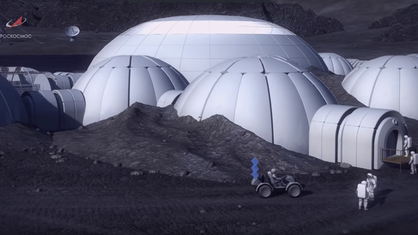 Russian Moon base plans - Sputnik International