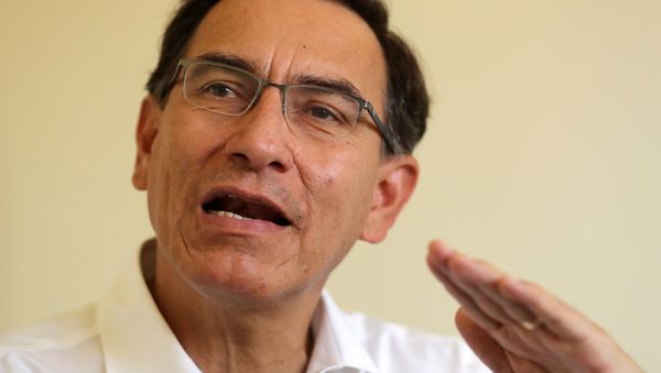Peru's President Martin Vizcarra - Sputnik International
