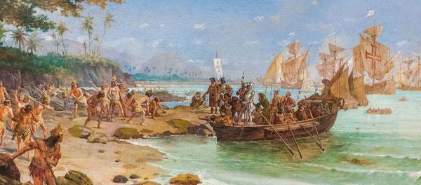 Landing of Pedro Álvares Cabral in Porto Seguro, in 1500 - Sputnik International