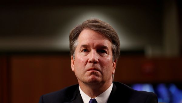 U.S. Supreme Court nominee Judge Brett Kavanaugh listens during his U.S. Senate Judiciary Committee confirmation hearing on Capitol Hill in Washington, U.S., September 4, 2018. - Sputnik International