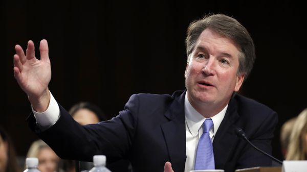 President Donald Trump's Supreme Court nominee Brett Kavanaugh testifies before the Senate Judiciary Committee on Capitol Hill in Washington, Thursday, Sept. 6, 2018, for the third day of his confirmation hearing to replace retired Justice Anthony Kennedy - Sputnik International