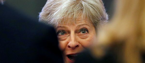 Britain's Prime Minister Theresa May attends the National Housing Summit in London, September 19, 2018 - Sputnik International