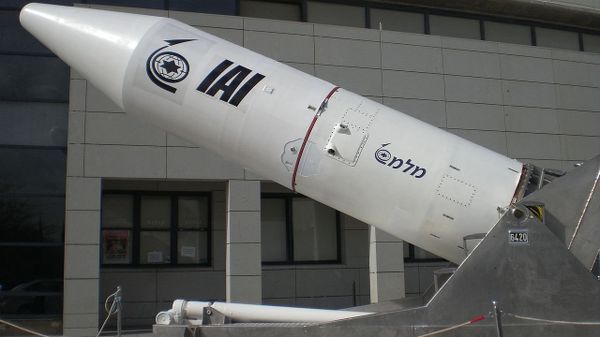 Third stage of Israeli space launch vehicle Shavit - Sputnik International