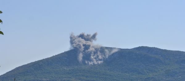 Syrian Army deploys heavy artillery in Latakia. Syrian Army deploys heavy artillery in Latakia. - Sputnik International