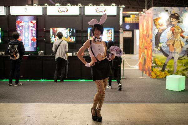 Bunny Cosplayer at Tokyo Game Show - Sputnik International