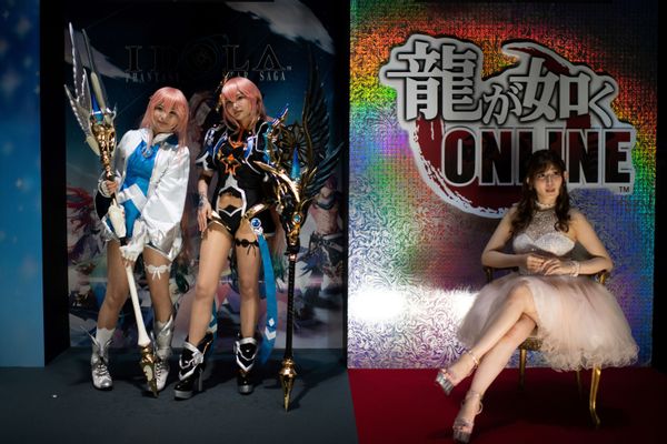 Cosplayers at Tokyo Game Show - Sputnik International
