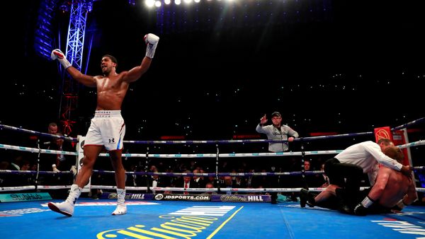 Anthony Joshua v Alexander Povetkin - WBA Super, IBF, WBO & IBO World Heavyweight Titles - Wembley Stadium, London, Britain - September 22, 2018 - Sputnik International