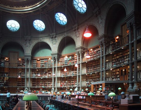 Richelieu building of the National French library, Paris - Sputnik International