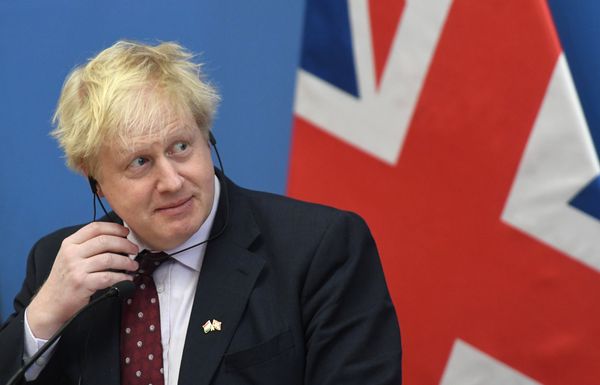 Then British Foreign Minister and leading Brexit supporter Boris Johnson gives a joint press conference with Hungary's Minister of Foreign Affairs and Trade (not in picture) following talks in Budapest on March 2, 2018.  - Sputnik International