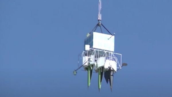 A test using high-altitude balloon to launch the flight vehicle has been successfully performed, allegedly, this was exactly the test which closed a large area of airspace in the Northwest of China - Sputnik International