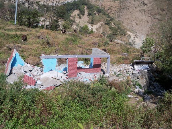 Image from Gorkha earthquake, Nepal, 2015. Strong shaking during the 2015 Gorkha earthquake destroyed over 450,000 houses and resulted in more than 8500 fatalities. 75% of the scenarios modeled in the study resulted in more fatalities than the 2015 event suggesting future earthquakes could be far more damaging. Image from Gorkha earthquake, Nepal, 2015. Strong shaking during the 2015 Gorkha earthquake destroyed over 450,000 houses and resulted in more than 8500 fatalities. 75% of the scenarios modeled in the study resulted in more fatalities than the 2015 event suggesting future earthquakes could be far more damaging. - Sputnik International