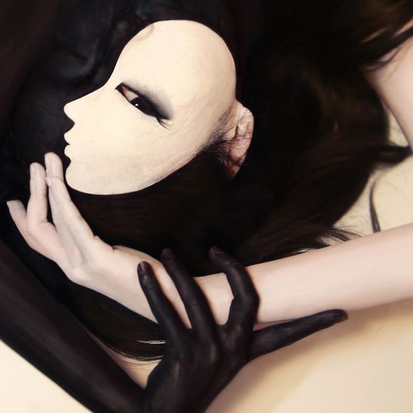 Beautiful Chimera: South Korean Artist Paints Optical Illusions on Her Face - Sputnik International