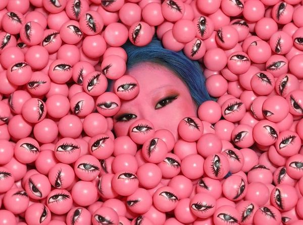 Beautiful Chimera: South Korean Artist Paints Optical Illusions on Her Face - Sputnik International