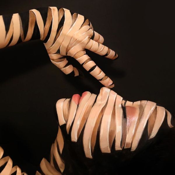 Beautiful Chimera: South Korean Artist Paints Optical Illusions on Her Face - Sputnik International