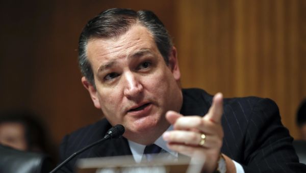 Senate Judiciary Committee member Sen. Ted Cruz, R-Texas, speaks during a Senate Judiciary Committee hearing on nominations on Capitol Hill in Washington, Wednesday, Nov. 15, 2017. - Sputnik International