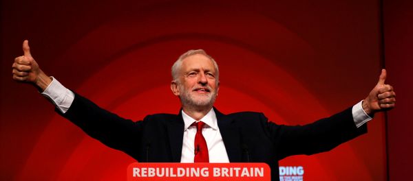 Britain's Labour Party leader Jeremy Corbyn delivers his keynote speech at the Labour Party Conference in Liverpool, Britain, September 26, 2016. - Sputnik International