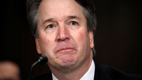 U.S. Supreme Court nominee Brett Kavanaugh testifies before a Senate Judiciary Committee confirmation hearing for Kavanaugh on Capitol Hill in Washington, U.S., September 27, 2018 U.S. Supreme Court nominee Brett Kavanaugh testifies before a Senate Judiciary Committee confirmation hearing for Kavanaugh on Capitol Hill in Washington, U.S., September 27, 2018 - Sputnik International