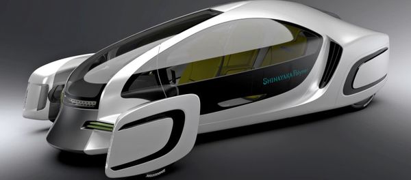An artist's rendering of a prototype car made using high-performance polymer materials An artist's rendering of a prototype car made using high-performance polymer materials - Sputnik International