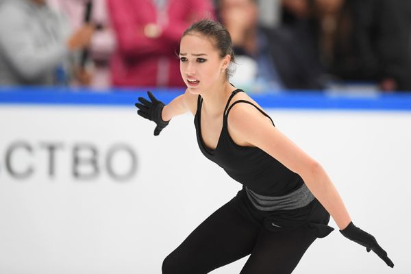 Alina Zagitova during the test skates of Russia's national team in Moscow on September 9 - Sputnik International