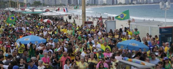 Jair Bolsonaro supporters rally in Rio de Janeiro. Jair Bolsonaro supporters rally in Rio de Janeiro. - Sputnik International