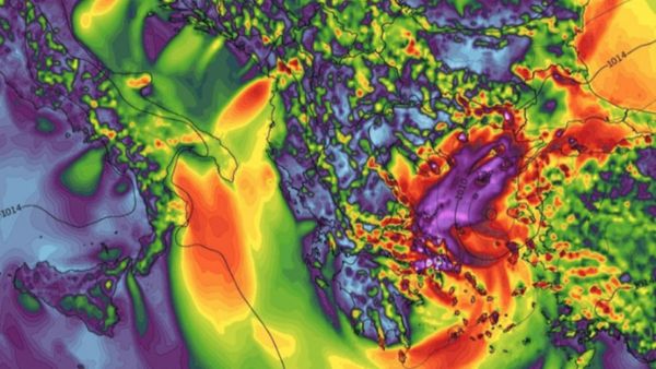 Medicane Zorba precipitation measurements - Sputnik International