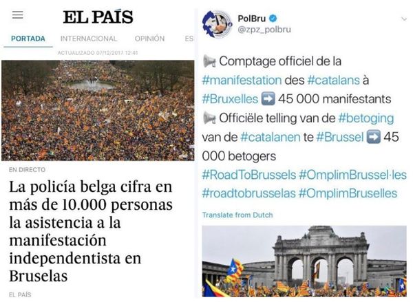 Screenshot of El Pais article and of the Twitter post Screenshot of El Pais article and of the Twitter post - Sputnik International