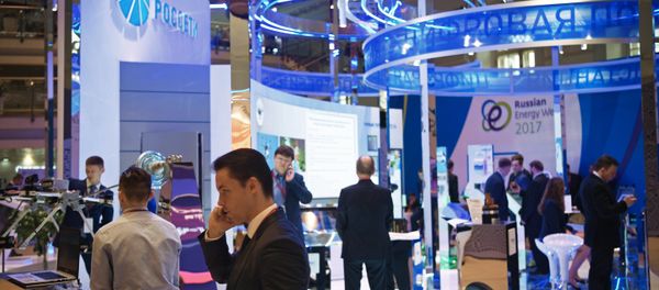 Visitors at Rosseti display stand at the Russian Energy Week (File) Visitors at Rosseti display stand at the Russian Energy Week (File) - Sputnik International