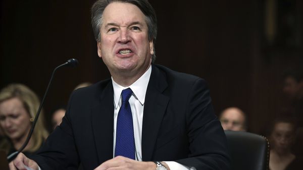 Supreme Court nominee Judge Brett Kavanaugh gives his opening statement before the Senate Judiciary Committee, Thursday, Sept. 27, 2018 on Capitol Hill in Washington - Sputnik International