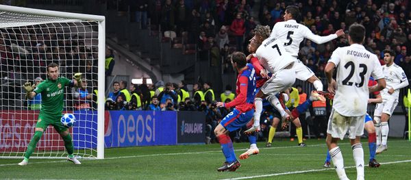 Soccer. Champions League. A match of CSKA - Real Madrid - Sputnik International