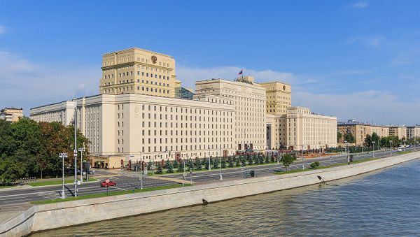 Building of Russian Ministry of Defence at Frunzenskaya Embankment. Moscow, Russia. - Sputnik International