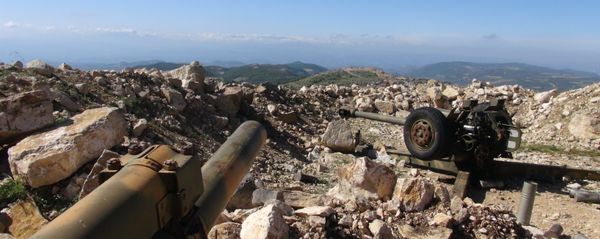 Syrian artillery deployed in northeastern Latakia - Sputnik International