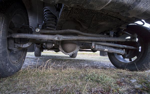 UAZ Patriot undercarriage. UAZ Patriot undercarriage. - Sputnik International
