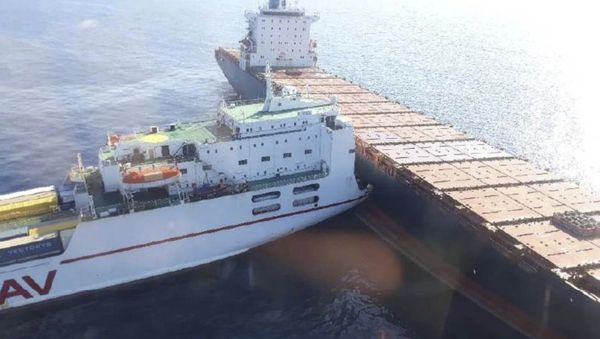 France Ships Collide - Sputnik International