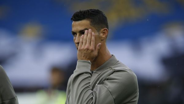 Juventus forward Cristiano Ronaldo warms up prior to the Serie A soccer match between Udinese and Juventus, at the Dacia Arena stadium in Udine, Italy, Saturday, Oct.6, 2018 - Sputnik International