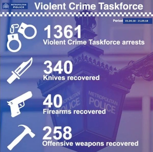 Violent Crime Taskforce statistics Violent Crime Taskforce statistics - Sputnik International