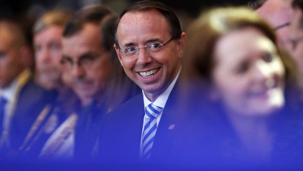 Deputy Attorney General Rod Rosenstein - Sputnik International