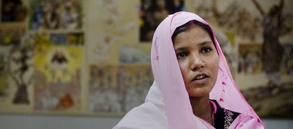 Asia Bibi's daughter, Sidra Shahzadi, met with Pope Francis in 2015. Asia Bibi's daughter, Sidra Shahzadi, met with Pope Francis in 2015. - Sputnik International