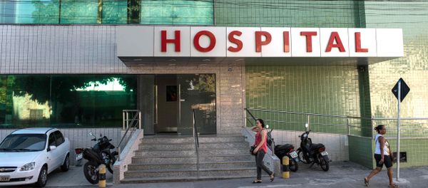The facade of the Santa Helena hospital in Camaçari, Bahia, Brazil - Sputnik International