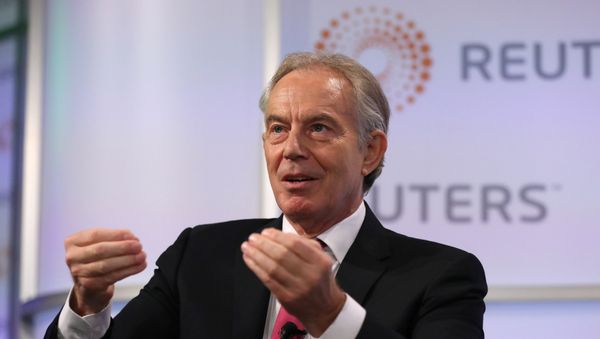 Britain's former Prime Minister Tony Blair attends an event at Thomson Reuters in London, Britain, October 11, 2018. Britain's former Prime Minister Tony Blair attends an event at Thomson Reuters in London, Britain, October 11, 2018. - Sputnik International