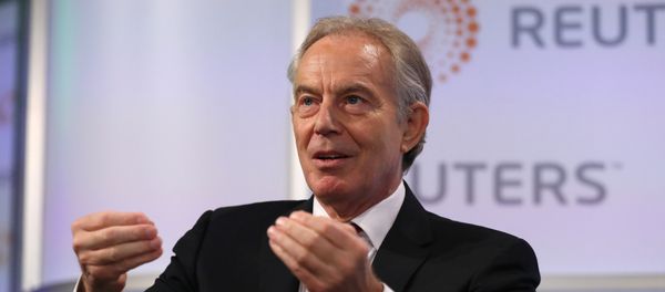 Britain's former Prime Minister Tony Blair attends an event at Thomson Reuters in London, Britain, October 11, 2018. - Sputnik International