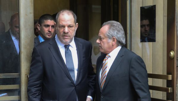 Film producer Harvey Weinstein exits New York Supreme Court with attorney Brafman in Manhattan in New York City. Film producer Harvey Weinstein exits New York Supreme Court with attorney Brafman in Manhattan in New York City. - Sputnik International